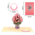 🏆 10K+ SOLD | Forever-Blooming 3D Pop-Up Flower Card
